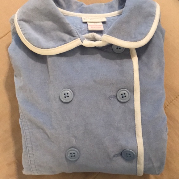 Girls Hartstrings Light Blue Coat - Picture 11 of 11